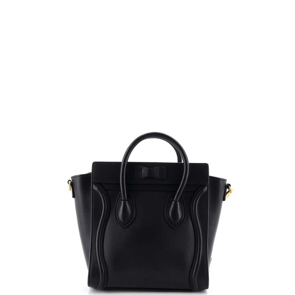 Celine Luggage Bag Smooth Leather Nano #248626C16B - Picture 3 of 7